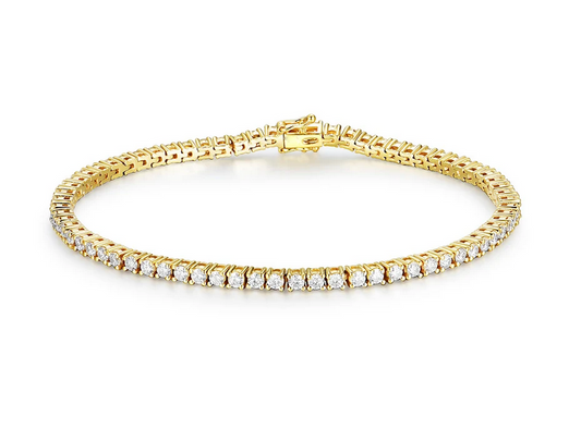 Why a 3mm Moissanite Tennis Bracelet is The Perfect Gift?