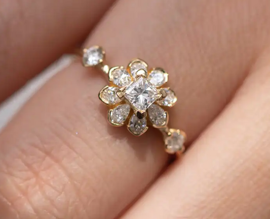 Handmade Artisan Style Engagement Rings
